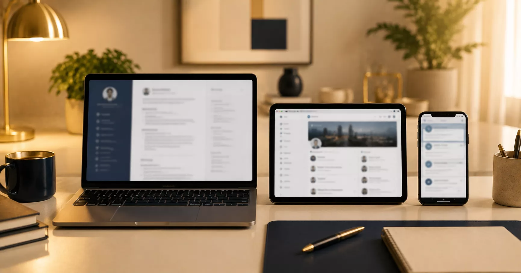 Estratégia integrada de posicionamento profissional com currículo LinkedIn e Gupy